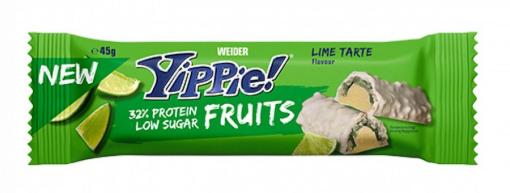 WEIDER YIPPIE FRUITS, TYCINKA 45G, LIME TART