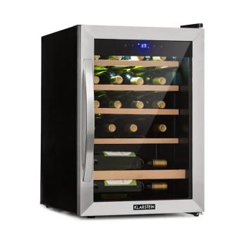 KLARSTEIN VINAMOUR 19 VINOTEKA 19 FLIAS 65 L 4 - 18 °C 39 DB SKLO CIERNA 10033127