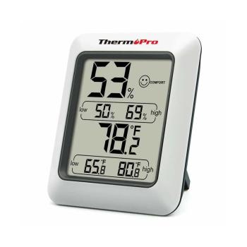 THERMOPRO TP-50 BASE STATION, COMFORT INDICATOR, SILVER