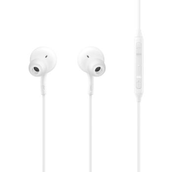 SAMSUNG EO-IC100BW TYP-C SLUCHADLA, BIELE