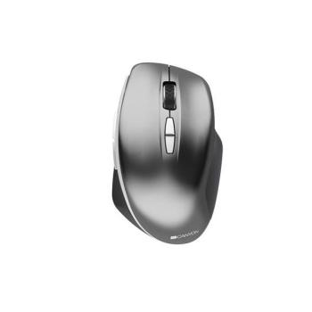 CANYON CNS-CMSW21DG, WIRELESS OPTICKA MYS, USB PRIJ., BLUE LED SENZ., 800/1.200/1.600 DPI, SEDA