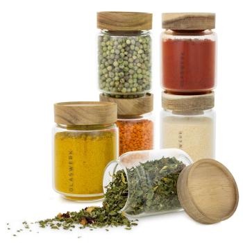 KLARSTEIN GLASWERK CASSIA, KORENICKY, 6 KUSOV, 130ML, BOROSILIKATOVE SKLO, VZDUCHOTESNE, 10036357