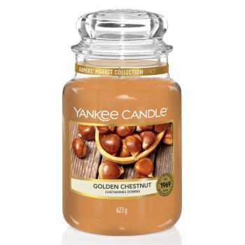 YANKEE CANDLE 1623453 SVIECKA GOLDEN CHESTNUT/VELKA