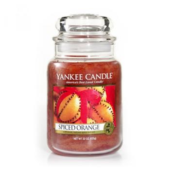 YANKEE CANDLE 1188030E SVIECKA SPICED ORANGE/VELKA