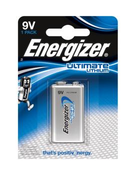 ENERGIZER ULTIMATE LITHIUM 9V, BLISTER, LA522