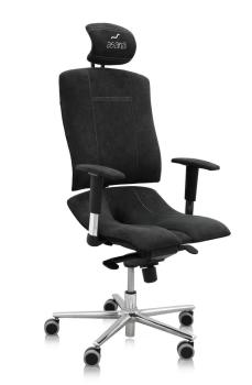ASANA ALCANTARA LINE ANTHRACITE