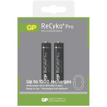 GP NABIJACIE BATERIE RECYKO+ PRO PROFESSIONAL AAA, 2KS BLISTER, B0818