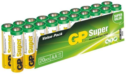 BATERIA GP LR6 20SH B1320L, 20 KS