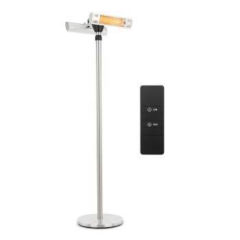BLUMFELDT HEAT GUARD PRO, STOJANOVY OHR., POZLATENE ELEKTRONKY, 2X1500 W, IP55, STRIEBORNY, 10031446