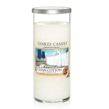 YANKEE CANDLE 1269272E SVIECKA CLEAN COTTON/PILLAR VELKA