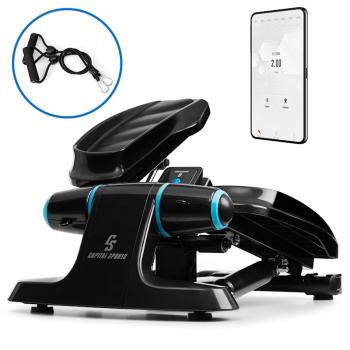 CAPITAL SPORTS GALAXY STEP, MINI STEPPER, PREMIOVE PLOCHY NA STUPANIE, LCD DISPLEJ, MODRY, 10034982