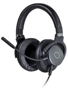 COOLER MASTER MASTERPULSE MH751, HERNE SLUCHADLA S MIKROFONOM, CIERNA
