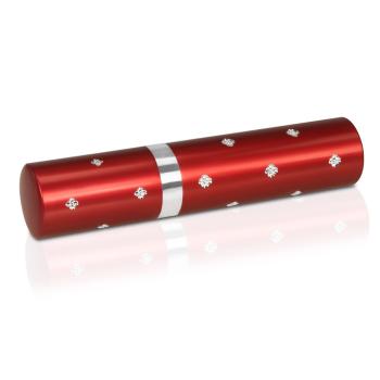 PLATINIUM DAMSKY PARALYZATOR S LED SVIETIDLOM ANGELA M-500 CERVENY