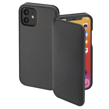 HAMA 196833 PRE APPLE IPHONE 12/12 PRO MAGCASE FINEST SENSE, OTVARACIE PUZDRO, CIERNE