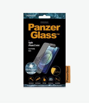 PANZERGLASS PRE IPHONE 12 MINI, TVRDENE SKLO CASE FRIENDLY AB CIERNA 2710