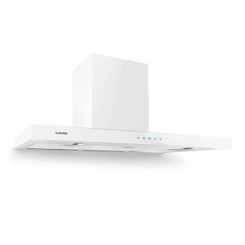 KLARSTEIN BON VIVANT BLANC, 90 CM, 630,5 M3/H, KOMINOVY DIGESTOR, CASOVAC, SKLO, 10026953