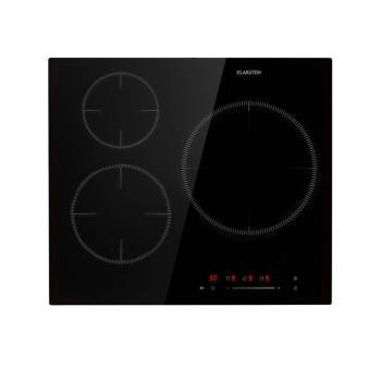 KLARSTEIN DELICATESSA 3, INDUKCNA VARNA DOSKA 3 ZONY, 5800W, SKLOKERAMIKA, CIERNA, 10034193
