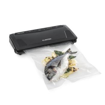 KLARSTEIN FOODLOCKER SLIM VAKUOVAC, 130W, DVOJITY SEV, ANTRACITOVA FARBA