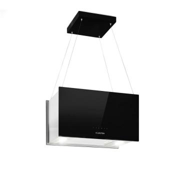 KLARSTEIN KRONLEUCHTER L, STROPNY OSTROVCEKOVY DIGESTOR,60 CM,590 M3/H,LED,DOTYKOVY,CIERNY, 10033106
