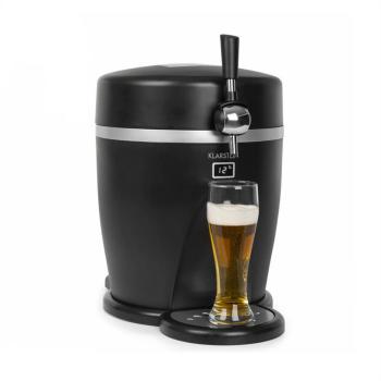 KLARSTEIN TAP2GO, MOBILNE CAPOVACIE ZARIADENIE 2V1 S CHLADNICKOU NA NAPOJE, 5L/13L, CIERNE, 10034006