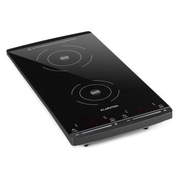 KLARSTEIN VARICOOK SLIM INDUKCNA VARNA DOSKA, 2 VARNE PLATNE, 2900W, 60-240 C, CIERNA, 10031757