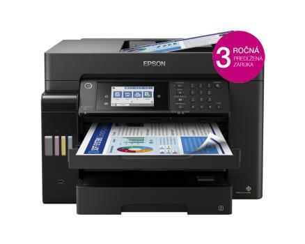 EPSON L15160, A3+, COLOR MFP, FAX, ADF, USB, LAN, WIFI, IPRINT, DUPLEX C11CH71402