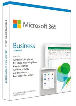 MICROSOFT 365 BUSINESS STANDARD P6 MAC/WIN, 1 ROK, SK