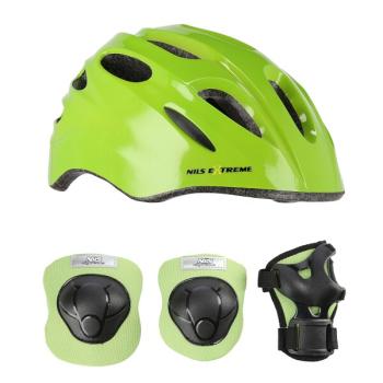 NILS EXTREME MTW01 + H210 ZELENA VEL.XS HELMA S CHRANICMI (16-70-300)