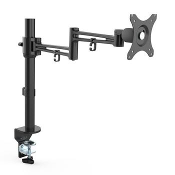 POLOHOVATELNY DRZIAK PRE MONITOR, 10KG, SVORKA, 17-30, OTOCNY, CIERNY