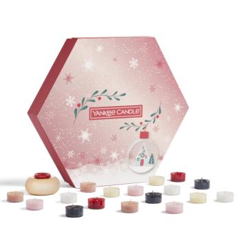 YANKEE CANDLE 1716521E VIANOCNY SET 22 18X CAJOVA SVIECKA A SVIETNIK