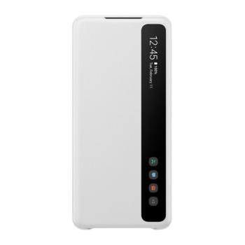 SAMSUNG EF-ZG985CW PRE GALAXY S20+ CLEAR VIEW COVER, BIELY