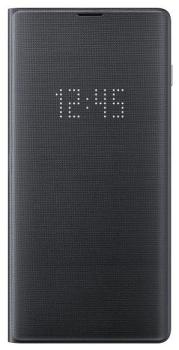 SAMSUNG LED VIEW PUZDRO EF-NG975PB PRE GALAXY S10+, CIERNE