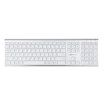 POWERTON ULTRASLIM, KLAVESNICA INTEGROVANA, CZ/SK, MULTI-DEVICE TYP 2.4 GHZ DONGLE + DUAL BLUETOOTH