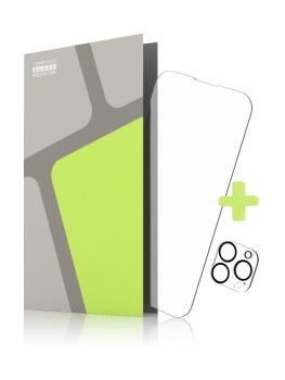 TGP 0.3MM PRE IPHONE 14 PRO + SKLO NA KAMERU (CASE FRIENDLY), TGP-IP14P-BL