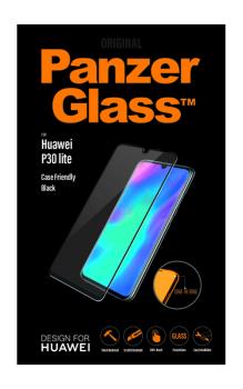 PANZERGLASS TVRDENE SKLO CASE FRIENDLY PRE HUAWEI P30 LITE, CIERNA, 5335