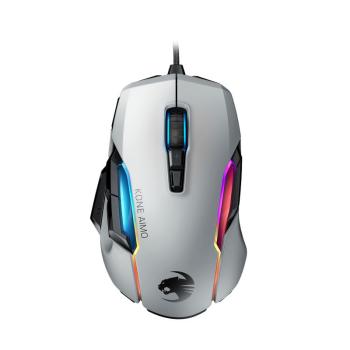 ROCCAT KONE AIMO - REMASTERED, HERNA MYS, 16000 DPI, RGB, BIELA