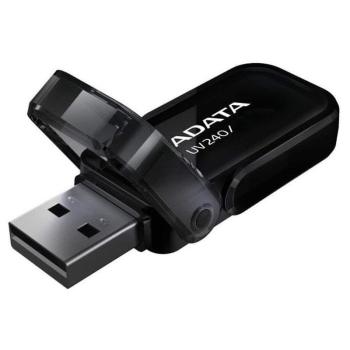 ADATA USB FLASH DRIVE 32 GB 2.0, CIERNA, AUV240-32G-RBK