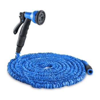 WALDBECK FLEX 22, FLEXIBILNA ZAHRADNA HADICA, 8 FUNKCII, 22.5 M, MODRA