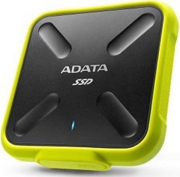 ADATA EXTERNAL SSD 256GB ASD700 SERIES IP68 CIERNO-ZLTY