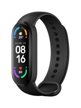 XIAOMI MI BAND 6 GLOBAL FITNES NARAMOK CIERNY