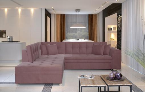 ELTAP PIERETTA, MAT VELVET 63, PINK, LEFT, 29569