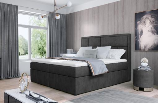 ELTAP MERON 160X200, DORA 96, DARK GRAY, 28109