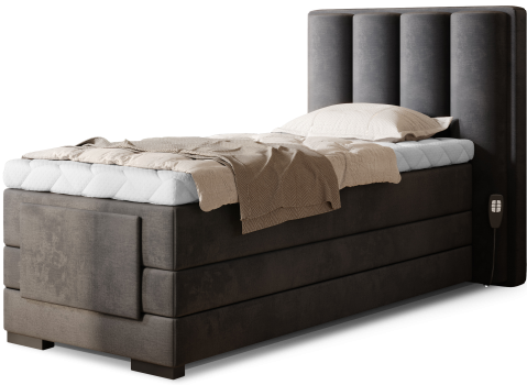 ELTAP VEROS 90X200, NUBE 6, DARK GRAY, 23165