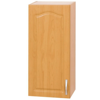 KONDELA Horná skrinka, jelša, ľavá, LORA MDF NEW KLASIK W40/735