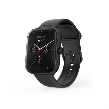 HAMA 5000, SMART HODINKY, FUNKCIA TELEF., VODE ODOL. IP68, SIRI/ GOOGLE ASSIST., CIERNE vystavený kus