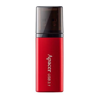 APACER USB FLASH DISK, USB 3.0, 128GB, AH25B, CERVENY, AP128GAH25BR-1, USB A, S KRYTKOU