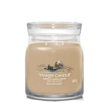 YANKEE CANDLE 1630016E SIG SVIECKA STREDNA AMBER & SANDALWOOD 368G