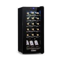 KLARSTEIN SHIRAZ 18 SLIM UNO, CHLADNICKA NA VINO, 50L,L DOTYKOVY OVLADACI PANEL, 5-18°C, 10035026