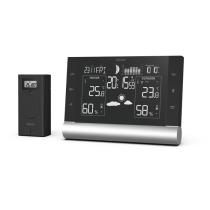 HAMA 186418 BLACK LINE PLUS, METEOSTANICA, VA DISPLEJ, CIERNA vystavený kus