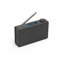 HAMA 54242 DIGITALNE RADIO DR7USB, FM/DAB/DAB+/BATERIOVE NAPAJANIE, CIERNE vystavený kus